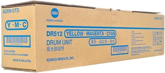 DR-512 Drum Unit - Konica Minolta Color - C-M-Y Genuine